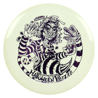 Discraft Disc Golf Halloween 2024 Buzzz Z Glo Single Foil Midrange Disc 5/4/-1/1 Purple 175g