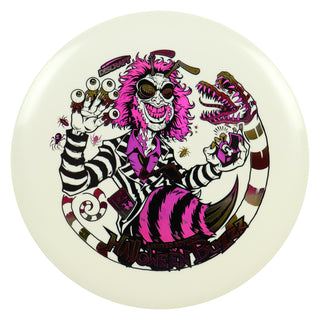 Discraft Disc Golf Halloween 2024 Buzzz Z Glo Triple Foil Midrange Disc 5/4/-1/1 Purple Metallic 179g
