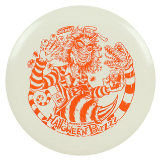 Discraft Disc Golf Halloween 2024 Buzzz Z Glo Single Foil Midrange Disc 5/4/-1/1 Orange 175g