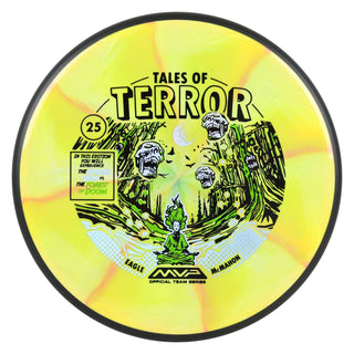 MVP Disc Golf Neutron Ohm Eagle McMahon 2025 Halloween SE Putter 2/5/0/1 Yellow 175 grams