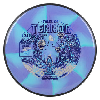 MVP Disc Golf Neutron Ohm Eagle McMahon 2025 Halloween SE Putter 2/5/0/1 Purple Teal 173 grams