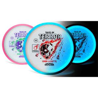 Axiom Disc Golf Particle Eclipse Fireball Simon Lizotte 2025 Halloween SE Distance Driver 9/3.5/0/3.5 Black Red Holo/Slate Blend 171 grams
