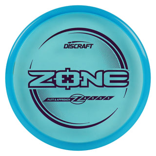 Discraft Disc Golf Z Line Zone Putt and Approach 4/3/0/3 Blue/Purple 167-169g