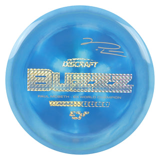 Discraft Disc Golf Paul McBeth Signature ESP Buzzz Midrange 5/4/-1/1 Storm Blue/Prisms/Grey 174g