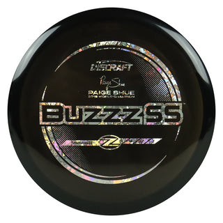 Discraft Disc Golf Paige Shue Signature Z Line Buzzz SS Midrange 5/4/-2/1 Black/Buzzz Holo 175-176g