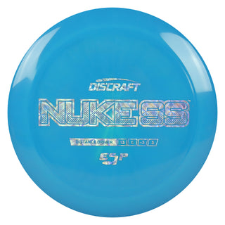 Discraft Disc Golf ESP Nuke SS Distance Driver 13/5/-3/3 Blue/Circle Prisms 167-169g