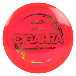 Discraft Disc Golf Anthony Barela Signature Series Z Line Cigarra Fairway Driver 7/6/-1/2 Red/Autumn Camo 164-166g