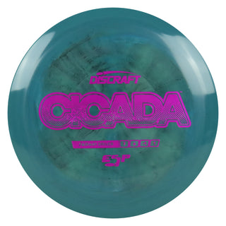 Discraft Disc Golf ESP Cicada Fairway Driver 7/6/-1/1 Dark Aqua Blue/Purple 167-169g