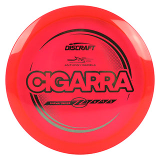 Discraft Disc Golf Anthony Barela Signature Series Z Line Cigarra Fairway Driver 7/6/-1/2 Red/Silver 164-166g