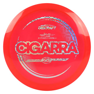 Discraft Disc Golf Anthony Barela Signature Series Z Line Cigarra Fairway Driver 7/6/-1/2 Red/Hexagon Prisms 173-174g