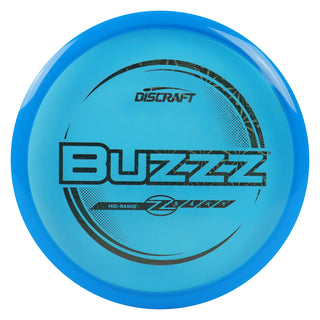 Discraft Disc Golf Z Line Buzzz Midrange Disc 5/4/-1/1 Blue/Black Prisms 170-172g