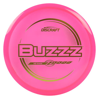 Discraft Disc Golf Z Line Buzzz Midrange Disc 5/4/-1/1 Pink/Gold 173-174g