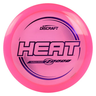 Discraft Disc Golf Z Line Heat Fairway Driver 9/6/-3/1 Pink/Purple 167-169g