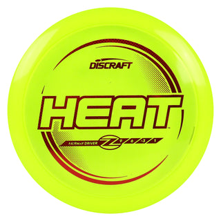 Discraft Disc Golf Z Line Heat Fairway Driver 9/6/-3/1 DayGlo/Red Weave 164-166g