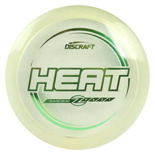 Discraft Disc Golf Z Line Heat Fairway Driver 9/6/-3/1 Clear/Olive 170-172g