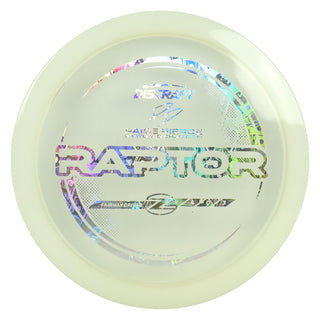 Discraft Disc Golf Paige Pierce Z Line Raptor Fairway Driver 9/4/0/3 White/Money Holo 167-169g