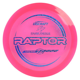 Discraft Disc Golf Paige Pierce Z Line Raptor Fairway Driver 9/4/0/3 Pink/Blue Shimmer 173-174g