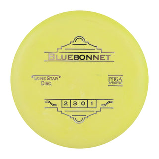 Lone Star Disc Golf Victor 2 Bluebonnet Putter 2/3/0/1 Yellow/Silver 173 grams