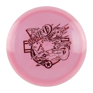 Lone Star Disc Golf Alpha Warbird Distance Driver 12/6/-1/3 Pink/Red 174 grams