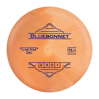 Lone Star Disc Golf Victor 2 Bluebonnet Putter 2/3/0/1 Orange Blend/Blue 173 grams