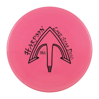 Lone Star Disc Golf Lima Harpoon Midrange 4/3/0/1 Light Red/Black 152 grams