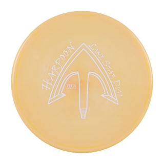 Lone Star Disc Golf Lima Harpoon Midrange 4/3/0/1 Peach/White 153 grams