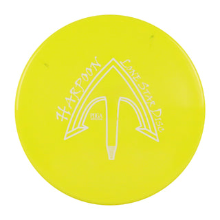 Lone Star Disc Golf Lima Harpoon Midrange 4/3/0/1 Yellow/White 155 grams
