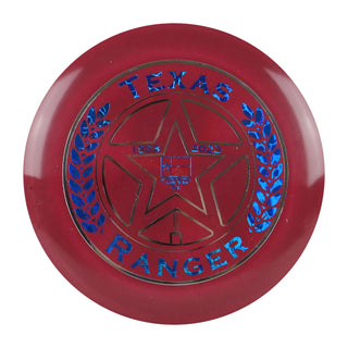 Lone Star Disc Golf Alpha Ranger Midrange 5/5/-1/1 Plum/Silver/Blue 174 grams