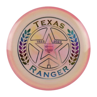 Lone Star Disc Golf Alpha Ranger Midrange 5/5/-1/1 Dust Pink/Silver/Rainbow 174 grams