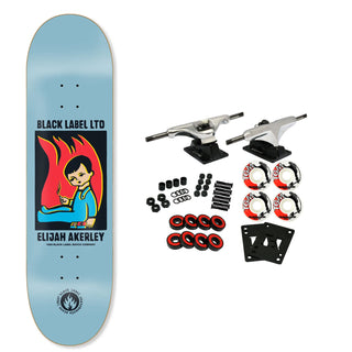 Black Label Skateboard Complete Elijah Akerly Firestarter 8.75" x 32.25"