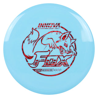 Innova Disc Golf Star Fox Midrange 5/6/-2/1 Light Blue/Red Shatter 168 grams