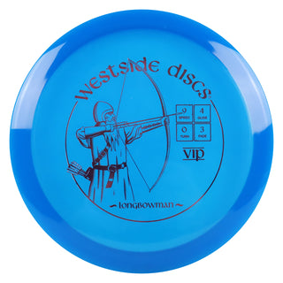 Westside Disc Golf VIP Longbowman Fairway Driver 9/4/0/3 Blue/Lavender 176 grams