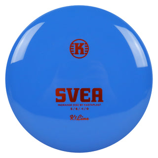Kastaplast Disc Golf K1 Svea Midrange 5/6/-1/0 Blue/Orange 177 grams