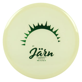 Kastaplast Disc Golf K1 Glow Jarn Putter 4.5/3/0/3 Glow/Green 174 grams