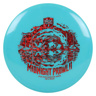 Discmania Disc Golf Kyle Klein Meta Origin Midnight Prowl 2 Midrange 5/5/-1/1 Blue/Red Shatter 177 grams