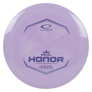 Latitude 64 Disc Golf Royal Grand Honor Fairway Driver 9/5/0/2.5 Purple/Lavender 173 grams