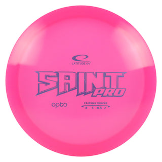 Latitude 64 Disc Golf Opto Saint Pro Fairway Driver 8/5/-0.5/2 Pink/Lavender 175 grams