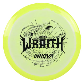 Innova Disc Golf Halo Star Wraith Distance Driver 11/5/-1/3 Yellow White/Black 159 grams