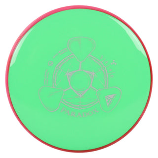 Axiom Disc Golf Neutron Paradox Midrange Driver 5/4/-4/0 Green/Light Red 169 grams