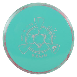 Axiom Disc Golf Neutron Wrath Distance Driver 9/4.5/-0.5/2 Teal/Red Teal 175 grams