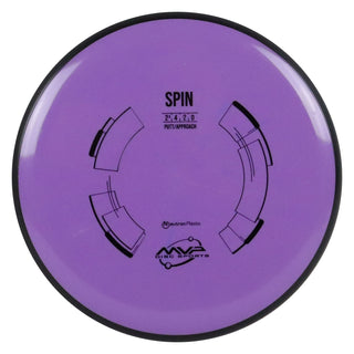 MVP Disc Golf Neutron Spin Putter 2.5/4/-2/0 Light Purple 169 grams