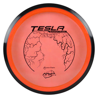 MVP Disc Golf Proton Tesla Distance Driver 9/5/-1/2 Orange Flake 158 grams