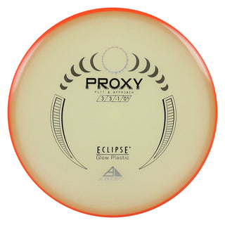 Axiom Disc Golf Eclipse 2.0 Proxy Putter 3/3/-1/0.5 Glow/Orange Blend 172 grams