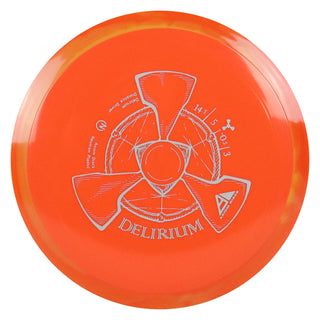 Axiom Disc Golf Neutron Delirium Distance Driver 14.5/5/-0.5/3 Orange/Orange Red 174 grams