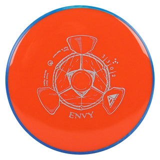 Axiom Disc Golf Neutron Envy Putter 3/3/0/2 Orange/Blue 172 grams