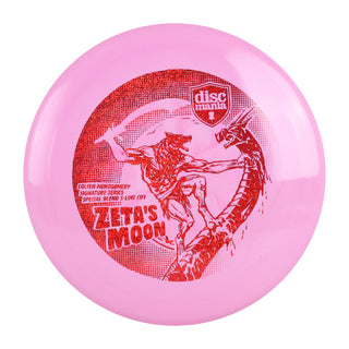 Discmania Disc Golf Montgomery Zetas Moon CD1 Driver 9/5/-1/2 Pimk/Red Sparkle 174 grams