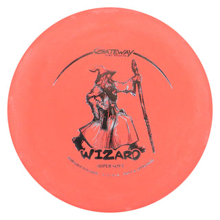 Gateway Disc Golf SS Wizard Putter 2/3/0/2 Bright Red/Silver 172 grams