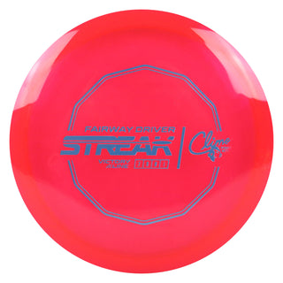 Climo Disc Golf Victory Line Streak Fairway Driver 7/5/0/1 Red/Slate 173 grams