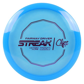 Climo Disc Golf Victory Line Streak Fairway Driver 7/5/0/1 Blue/Purple 172 grams