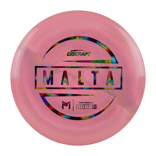 Discraft Disc Golf Paul McBeth Malta Midrange Disc 5/4/1/3 Pink/Rainbow Dots 173-174g